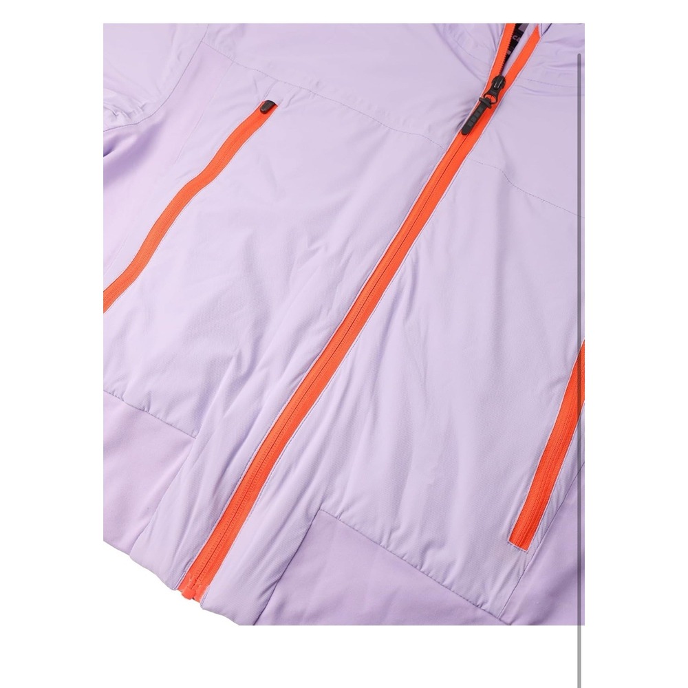MTV Capelli Sport Women's Medium Track Jacket Zip‎ Lavender Purple Hooded - Picture 5 of 5